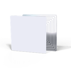 Etiquette antivol autocollante RF 8.2 Mhz - plusieurs dimensions