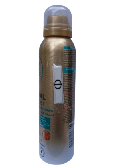 Étiquette antivol autocollante transparente Inviolable - Anti-arrachage - AM 58 Khz sur un produit cosmétique cylindirque