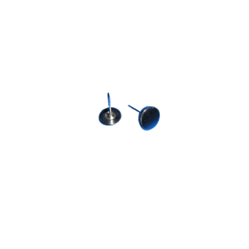 Platte stalen pin 16 mm smooth
