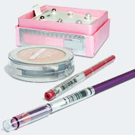 Etiquette antivol autocollante transparente RF 8.2 Mhz Cosmetique