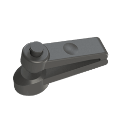 Badge antivol Multipolaire MiTag ClipTag avec verrou multipolaire et design compact et robuste.