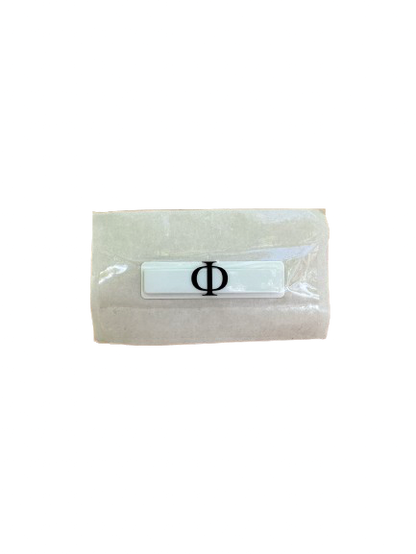 Étiquette antivol autocollante transparente Inviolable - Anti-manipulation - AM 58 Khz sur fond coloré.