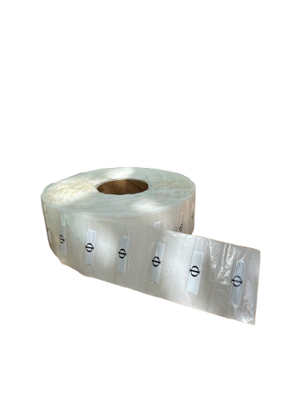 Étiquette antivol autocollante transparente Inviolable - Anti-manipulation - AM 58 Khz