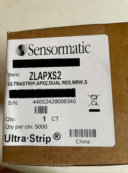 étiquette antivol autocollante ultra strip Sensormatic© ZLAPXS2