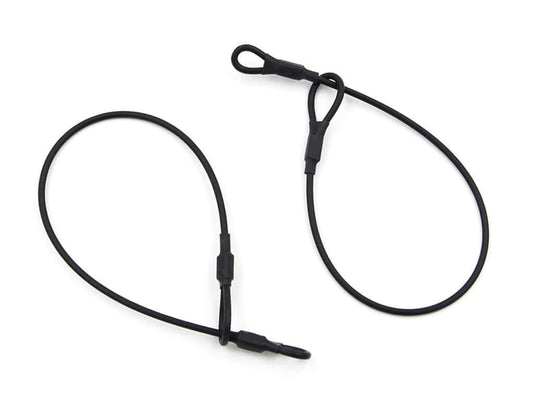 Lanière double boucle noir